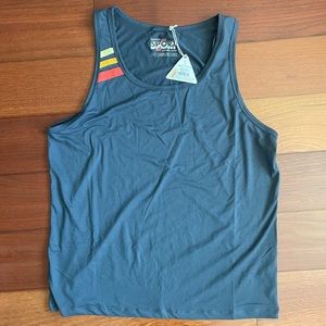 Marine Layer Sport Tank in Midnight Navy